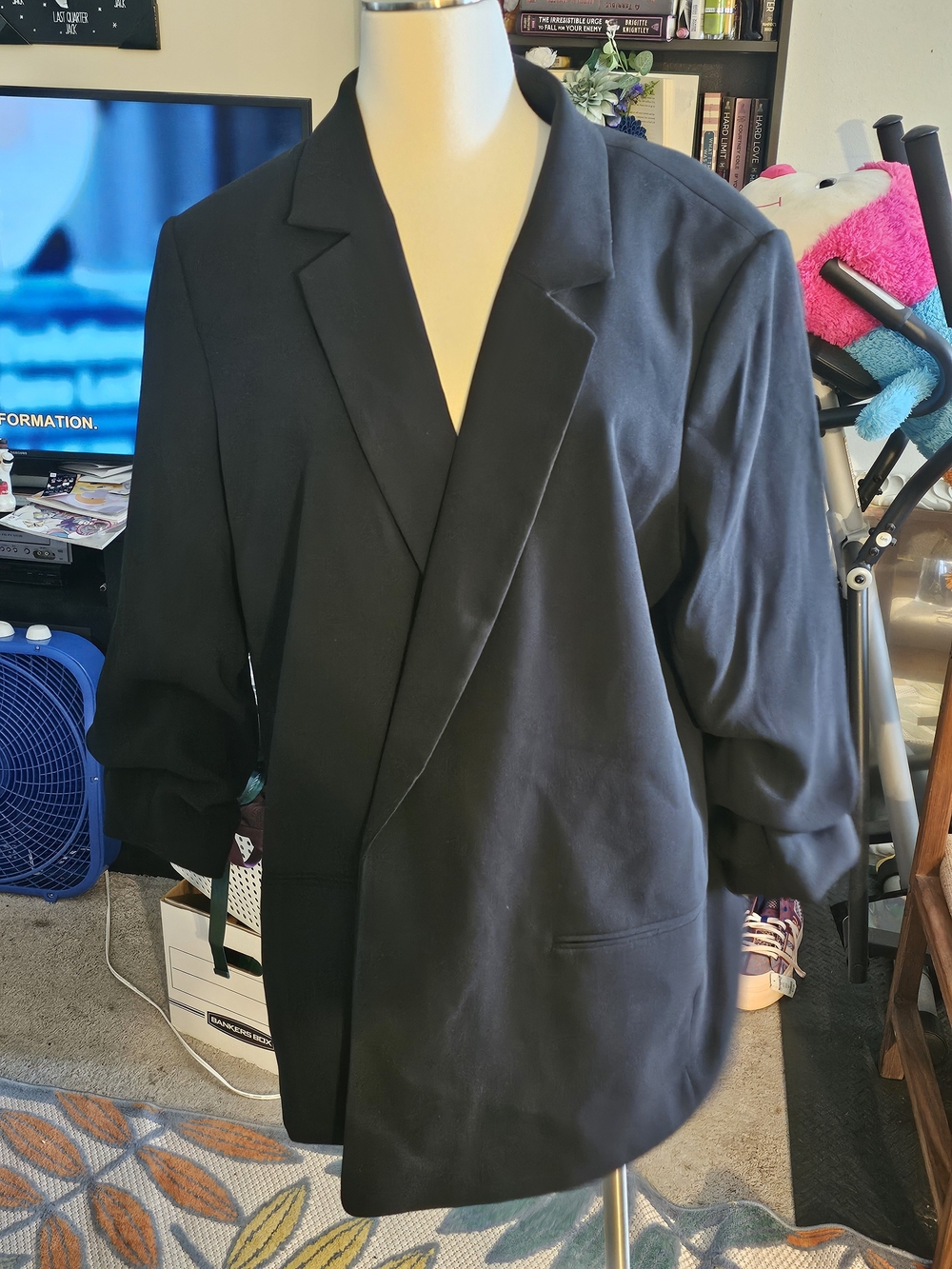 H&M Black Women's Blazer Suit Jacket